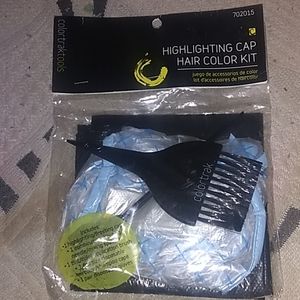 Highlighting cap and hair color kit